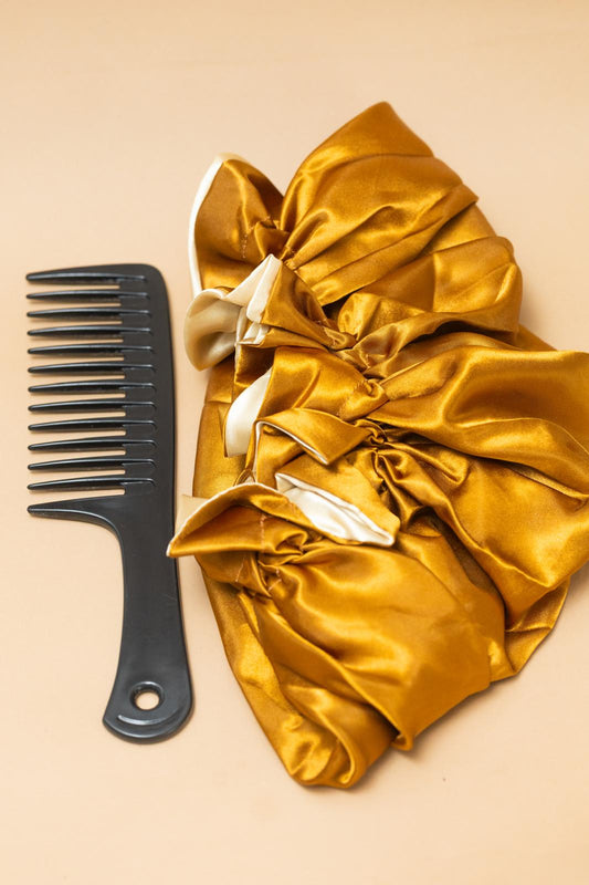 Bonnet en satin